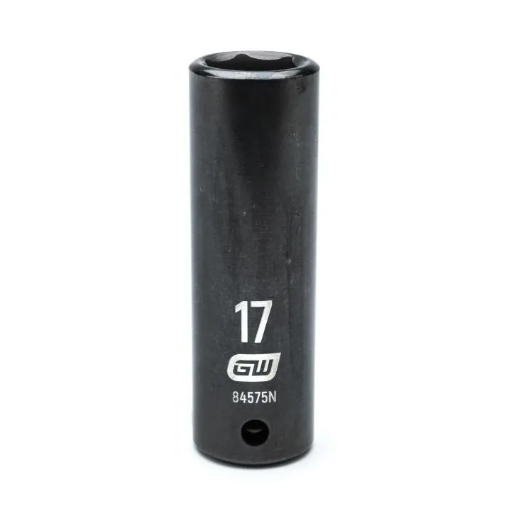 1/2" DRIVE 6 PT 17MM DEEP IMPACT SOCKET
