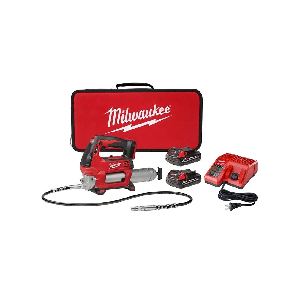 M18 CORDLESS 2-SPEED GREASE GUN (2) BATT 2646-22CT