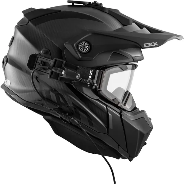 CKX Titan Original Carbon Electric Combo Helmet – Trail and Backcountry