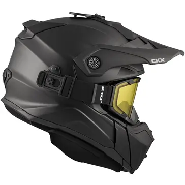 HELMET TITAN ORI DL SOLID BLACK MAT 5XL CKX