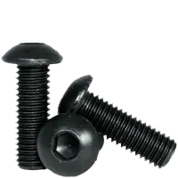 535: METRIC CLASS 12.9 BUTTON SOCKET SCREW, ISO 7380 1, THERMAL BLACK OXIDE