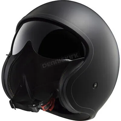HELMET SPITFIRE BLACK MAT SUNVISOR 2XL LS2