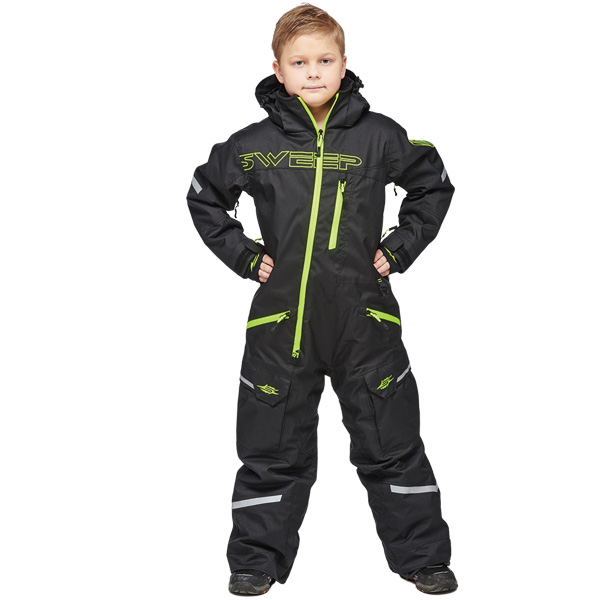 SWEEP YOUTH SNOWCORE EVO 2.0 INSULATED MONO SUIT YOUTH SIZE 6