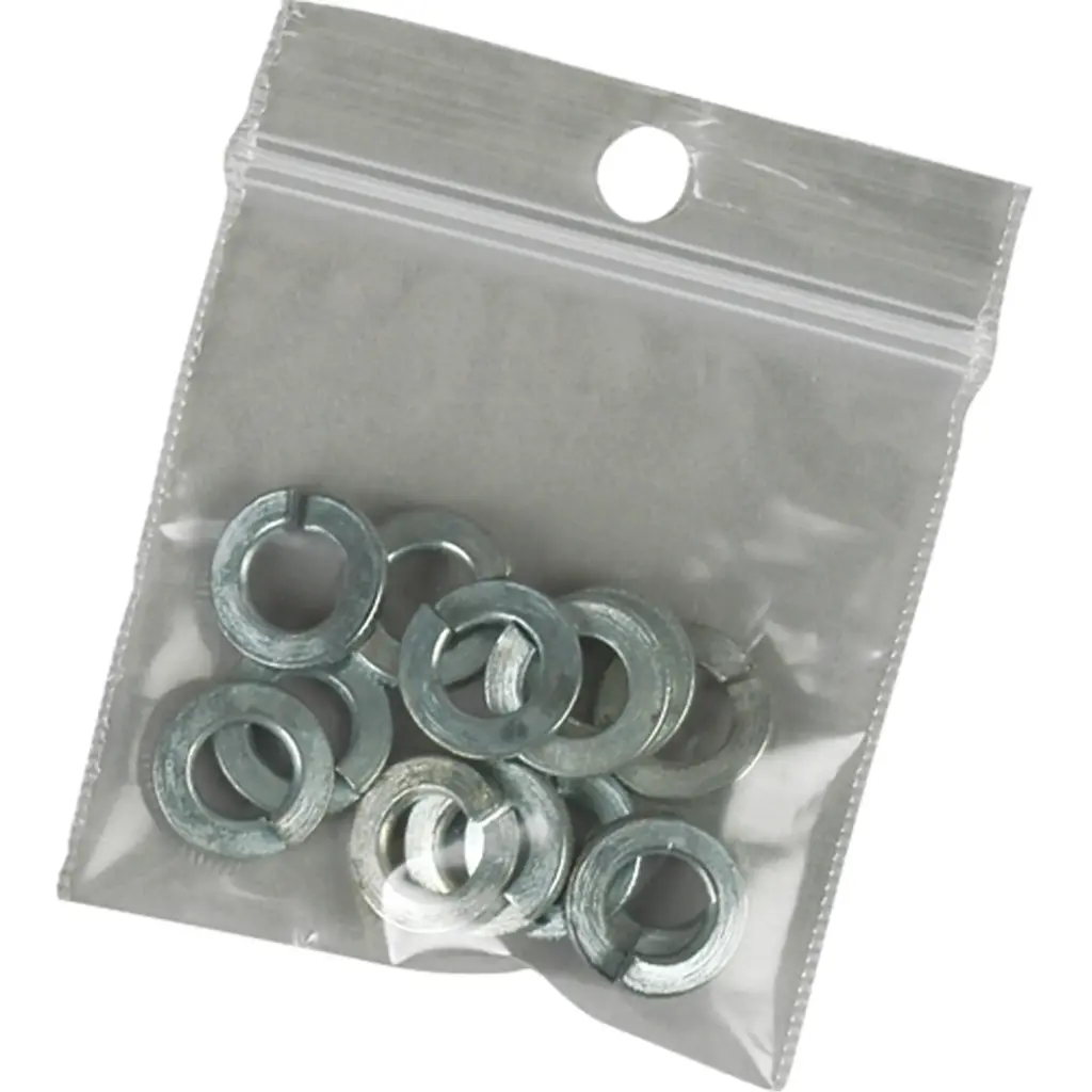 Poly Bags, Reclosable, 8" x 5", 4 mils