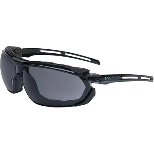 Uvex® Tirade™ Sealed Safety Glasses, Grey/Smoke Lens, Anti-Fog Coating, CSA Z94.3/ANSI Z87+