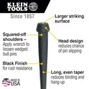 BULL PIN BROAD-HEAD 5/16" 13" LENGTH TUB011