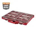 PACKOUT 11-Compartment Low-Profile Impact Resistant Portable Small Parts Organizer