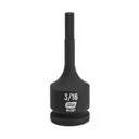 SKT HEX IMP 3/8DR 3/16