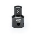 1/2"DRIVE 8MM STANDARD IMPACT SOCKET