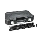 GEARWRENCH 39 Piece 1/2" Drive 6 Point Standard & Deep Impact SAE Socket Set