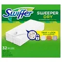 21457 SWIFFER DRY CLOTH UNSCENTED REFILL 32 CT.