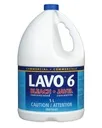 LAVO 6 LIQUID BLEACH 6% 5L (044014)