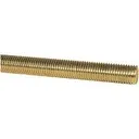 B7 Threaded Rod, UNC, Zinc Yellow,
