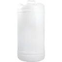 Polyethylene Drums -Tight Head, 15 US gal. (12.49 imp. Gal.), Closed Top, Natural