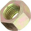 306: FINISHED HEX NUTS GRADE 8 COARSE MED. CARBON ZINC-YELLOW CR6 306