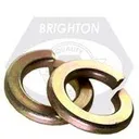 349: REGULAR SPLIT LOCK WASHERS ZINC CR+3
