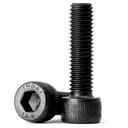 011/581: 3/8" SOCKET HEAD CAP SCREWS COARSE ALLOY THERMAL BLACK OXIDE