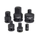6PC 1/4 3/8 1/2 3/4 INCH IMPACT ADAPTER SET