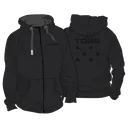 TOBE Strafe Icon Zip-Hoodie - Blackout