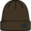 Merino Beanie Solid Black, ONE SIZE