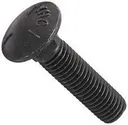 491: 3/8" UNC CARRIAGE BOLTS GRADE 5 COARSE PLAIN
