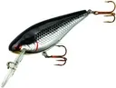 Cotton Cordell CD1204 CC Shad, Big Rock Custom Color Series, Black Black, 2.5", Diving Depth 8-20 Feet