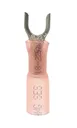 Standard Fork Terminal: Red, Polyolefin, Partially Insulated, #8 & #10 Stud, Crimp  Heat Shrink & Polyolefin Insulation, Red