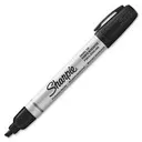 MARKER-PERMANENT, SHARPIE LIQUID TIP, CHISEL BLACK