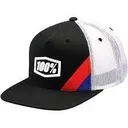 100% YOUTH HAT -TRUCKER CORNERSTONE (BLACK)