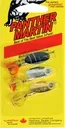 Panther Martin TH 4PMF 3 PACK Deluxe with Fly - Treble Hook #4 (1/8 oz) , 3 Pack