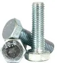 460: M6-1.00 HEX CAP SCREWS 10.9 COARSE ZINC 