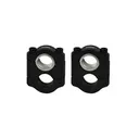 PIVOT HANDLEBAR RISER 1.25" BK RSI