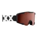 GOGGLES WINTER GHOST BK MAT DL/AMBER