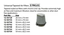 35MM CLAMP ON AIR FILTER