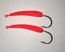 MFS #2/0 Swim Jigs Fl.red 2/pk