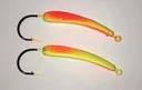 MFS #2/0 Swim Jig (chart & Orange) 2/pk