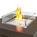 38" SQUARE GAS FIRETABLE WIND GUARD
