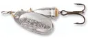 Blue Fox 60-30-100IC Classic Vibrax Spinner, 1/4 oz, Plated Silver/Silver