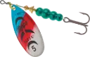 Mepps C3 G/RW Comet Plain #3 Gold Red & White