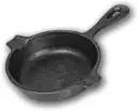 WORLD FAMOUS CAST IRON MICRO SKILLET 
