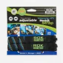 ROK STRAP 1" X 60" BLACK/BLUE/GREEN REFLECTIVE