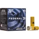 FEDERAL GAME-SHOK UPLAND HI-BRASS 20 GA #4-SHOT 25-ROUNDS 2.75"