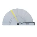 INCH FEELER GAGE W/ 0.010IN BRASS BLADE LGTH 3-5/16IN  31PCS 0.0015-0.035IN