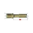 Ø36mm (1-27/64") TCT annular cutter, Hardox-Line50 / Rail-Line50 PRO, 3/4" Weldon Shank, cutting depth 50 mm,  