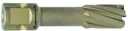 TCT annular cutter, 3/4" Nitto/Uni Shank, cutting depth 55 mm, Hard-Line  Ø22mm (7/8")
