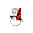 Berkley 3W630BCLB Ball Bearing Wire Wound Leader 3Pack 6" 30# Black
