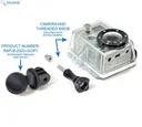 ADAPTER UNIV BALL 1" GOPRO UNPKD