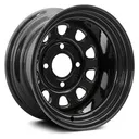12X7 4/115 5+2 BK DELTA WHEEL ITP