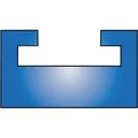 SLIDE #18 YAMAHA   52 1/4" BK