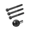 RAM MOUNT - MC BASE W/HOLE M8 SCREW (RAM-B-367 / 34-08000)
